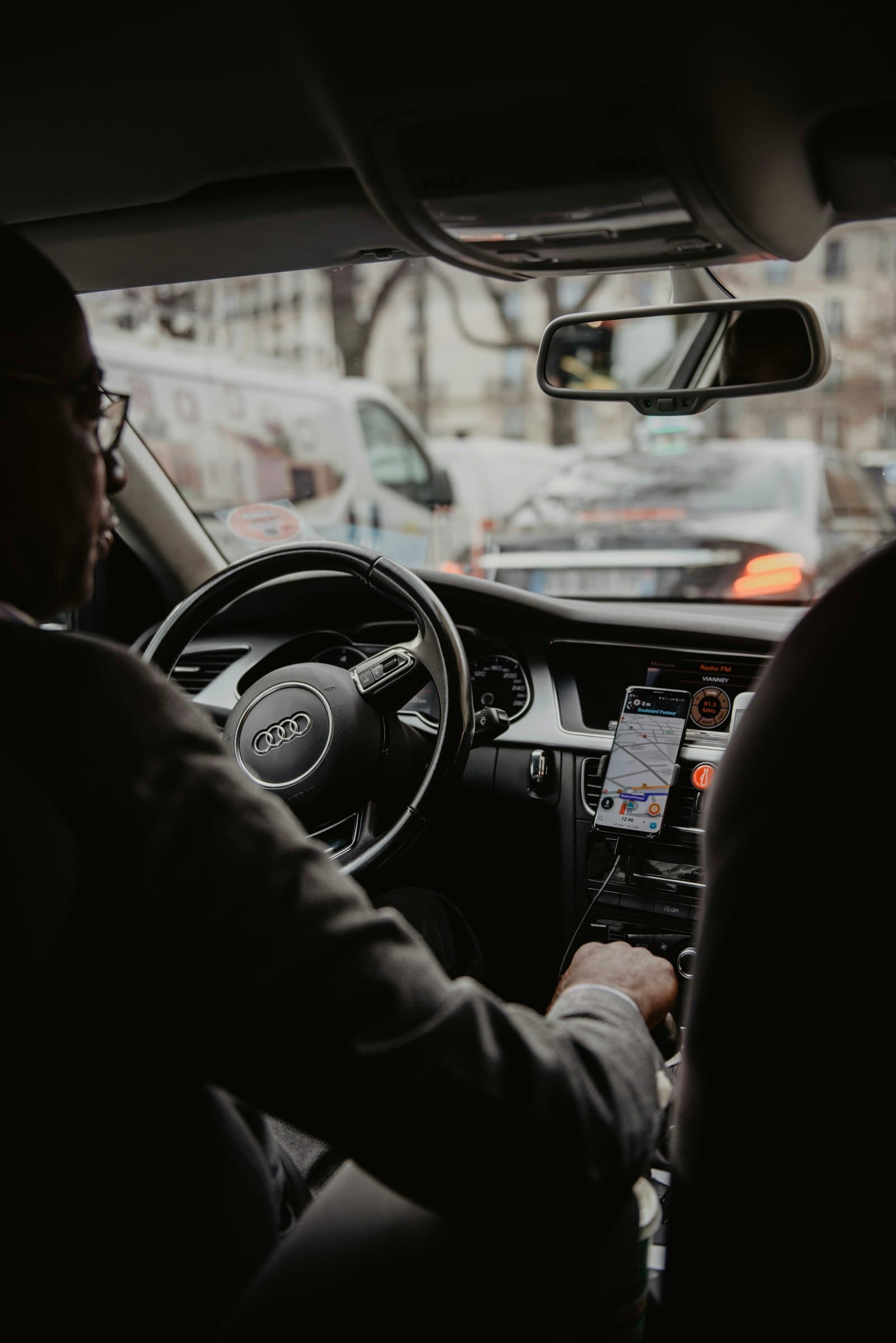 Rideshare and Delivery — insurance-related stock photo