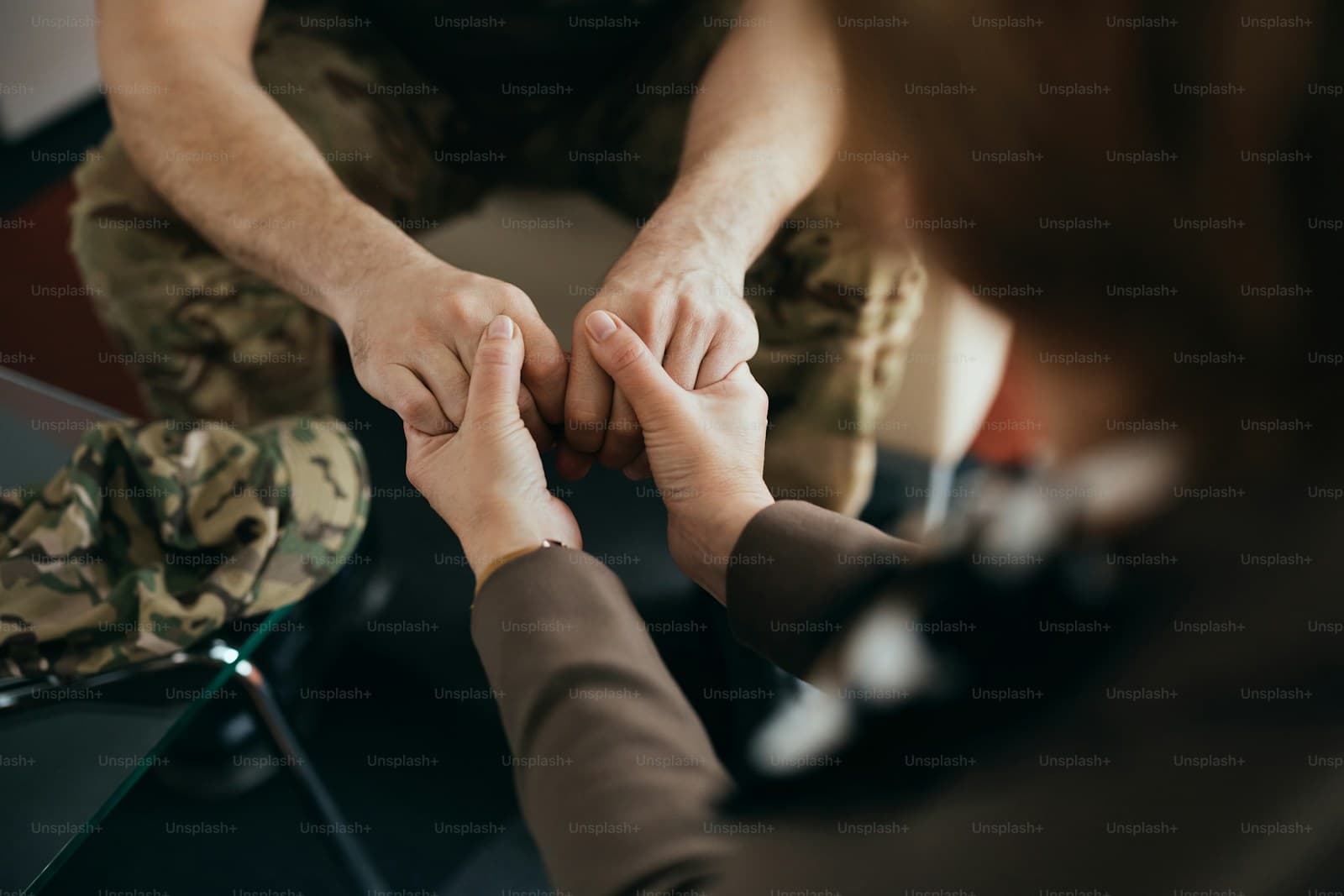 Military and Veterans — insurance-related stock photo