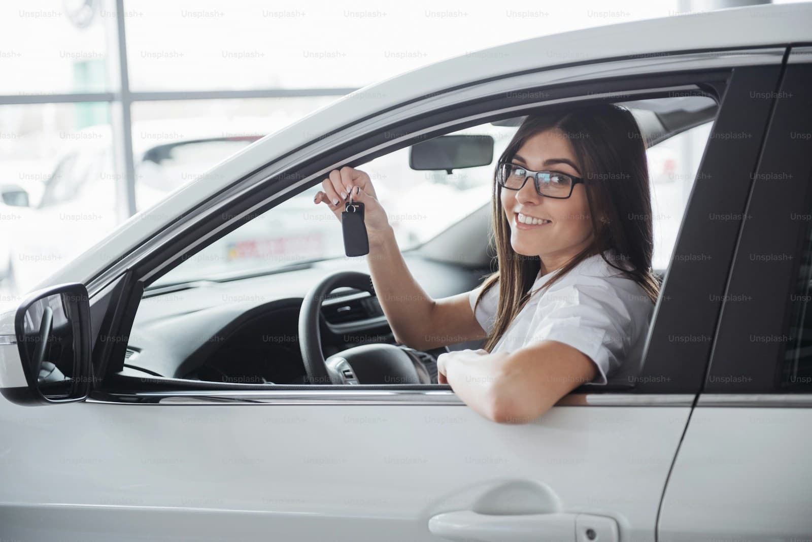 New Car Purchase — insurance-related stock photo
