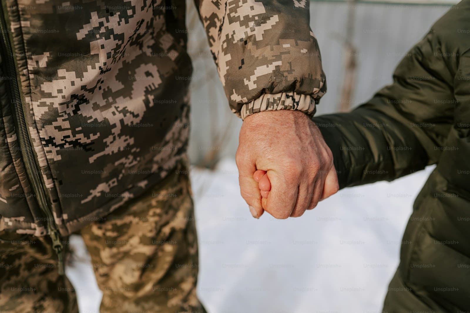 Military and Veterans — insurance-related stock photo