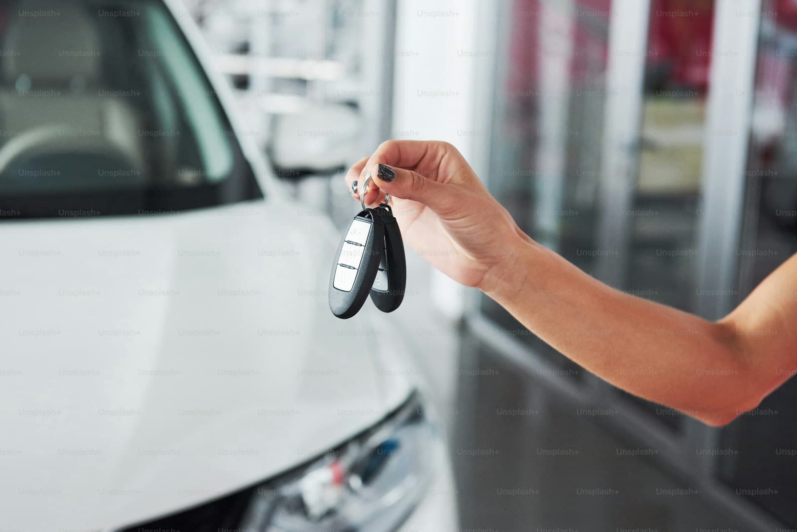 New Car Purchase — insurance-related stock photo