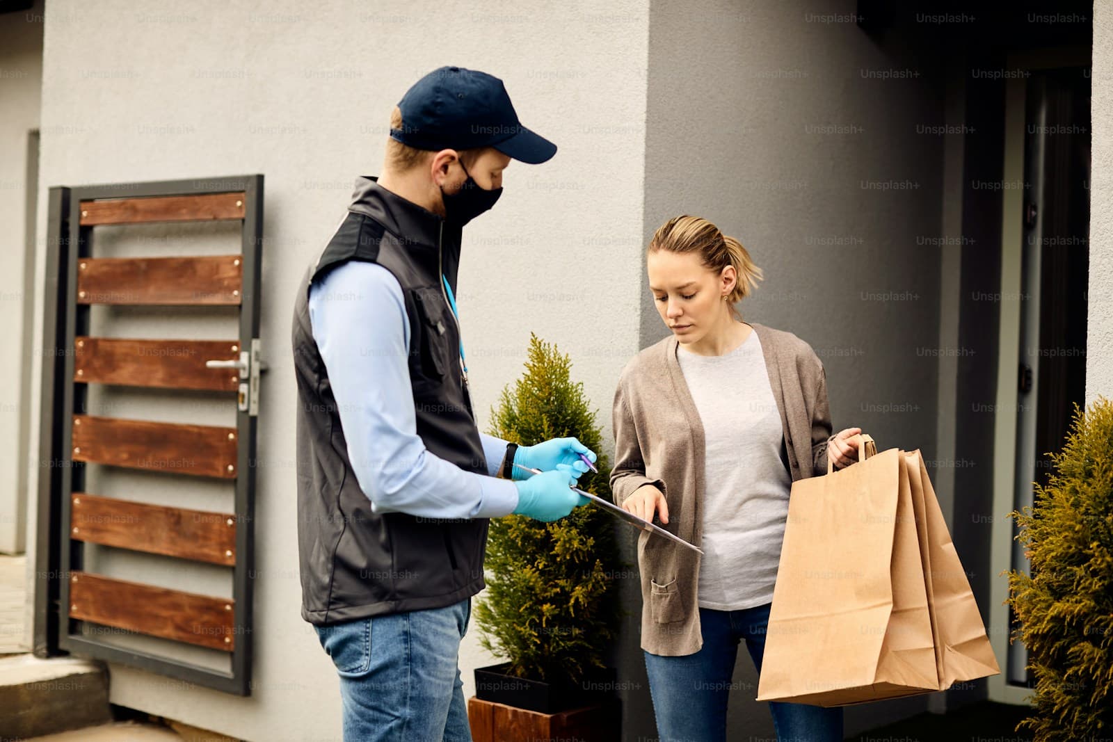 Rideshare and Delivery — insurance-related stock photo